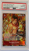 2026 One Piece ST15-005 Portgas.D.Ace Illustration Box Vol.5 SR PSA 10 Gem Mint