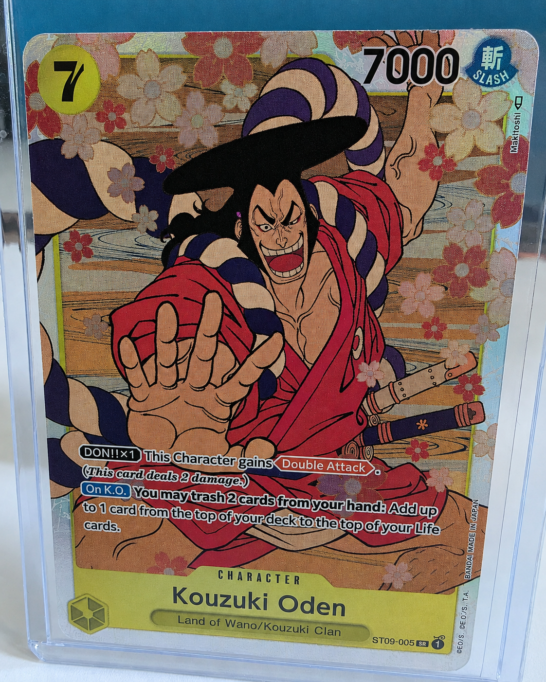 Kouzuki Oden ST09-005 SR - Starter Deck 9: Yamato - One Piece Card Game