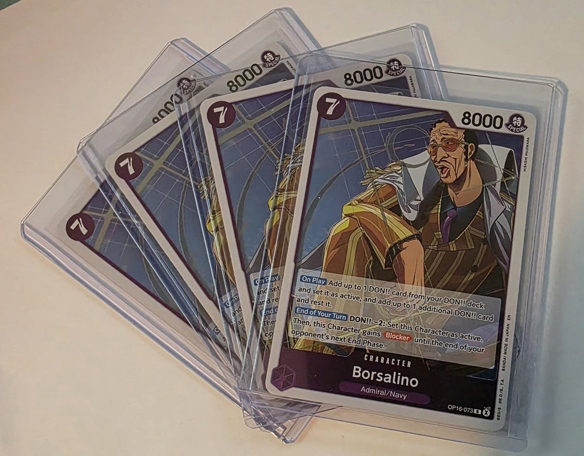 Borsalino OP16-073 – The Time of Battle (OP-16) – 4-Card Playset