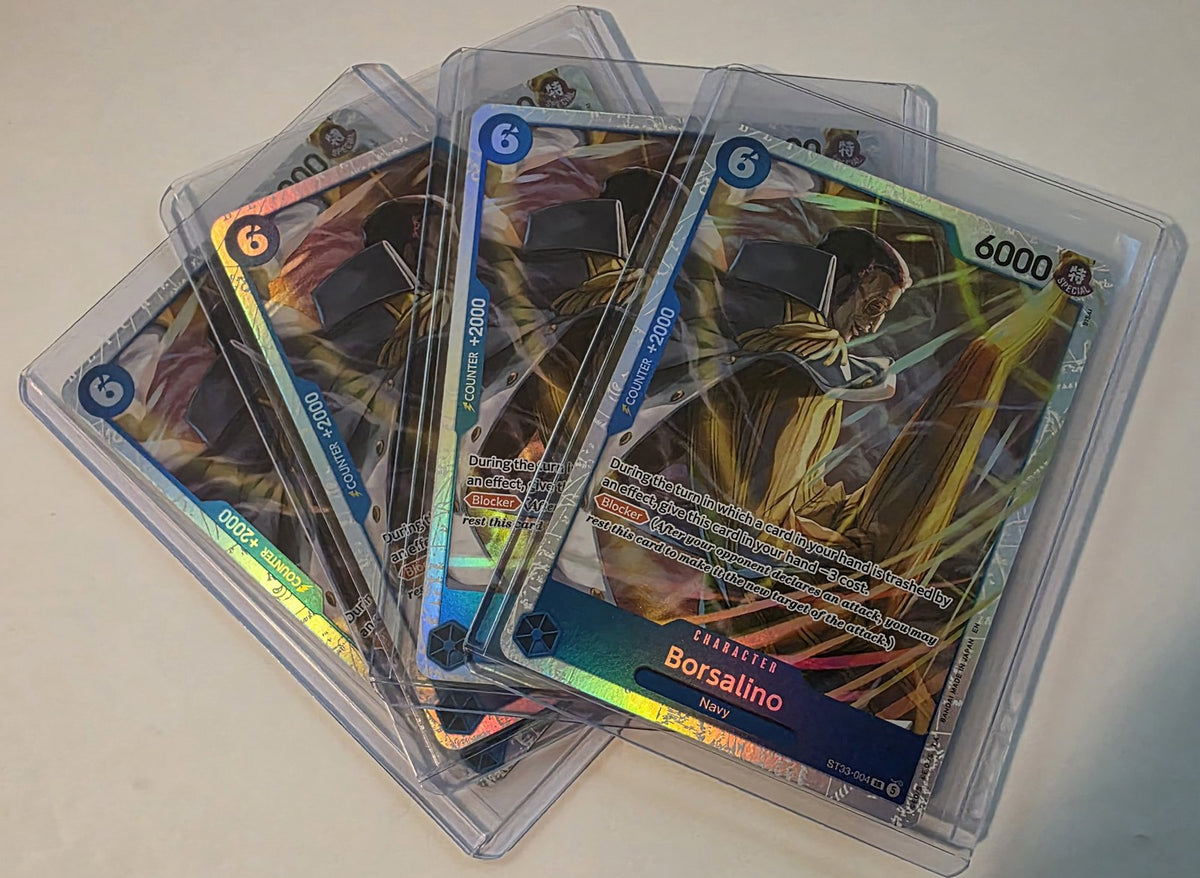 Borsalino ST33-004 – ST-33: Starter Deck 33 BLUE Kuzan – 4-Card Playset