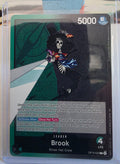 Brook OP15-022 Leader – Adventure on Kami's Island – One Piece Card Game
