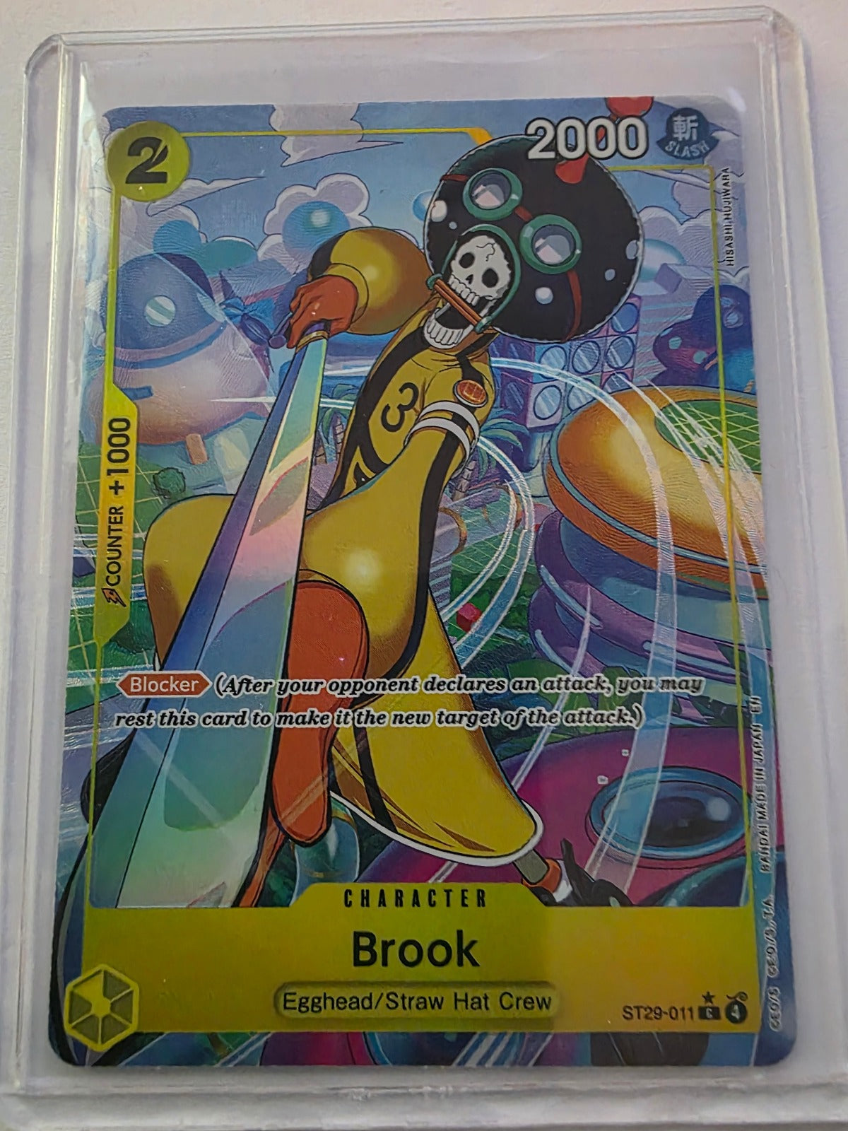 Brook ST29-011 Full Art Parallel C – Starter Deck 29: Egghead – One Piece Card Game