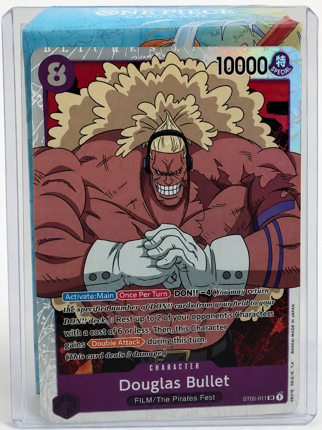 Douglas Bullet ST05-011 SR - Starter Deck 5: One Piece Film Edition - One Piece Card Game