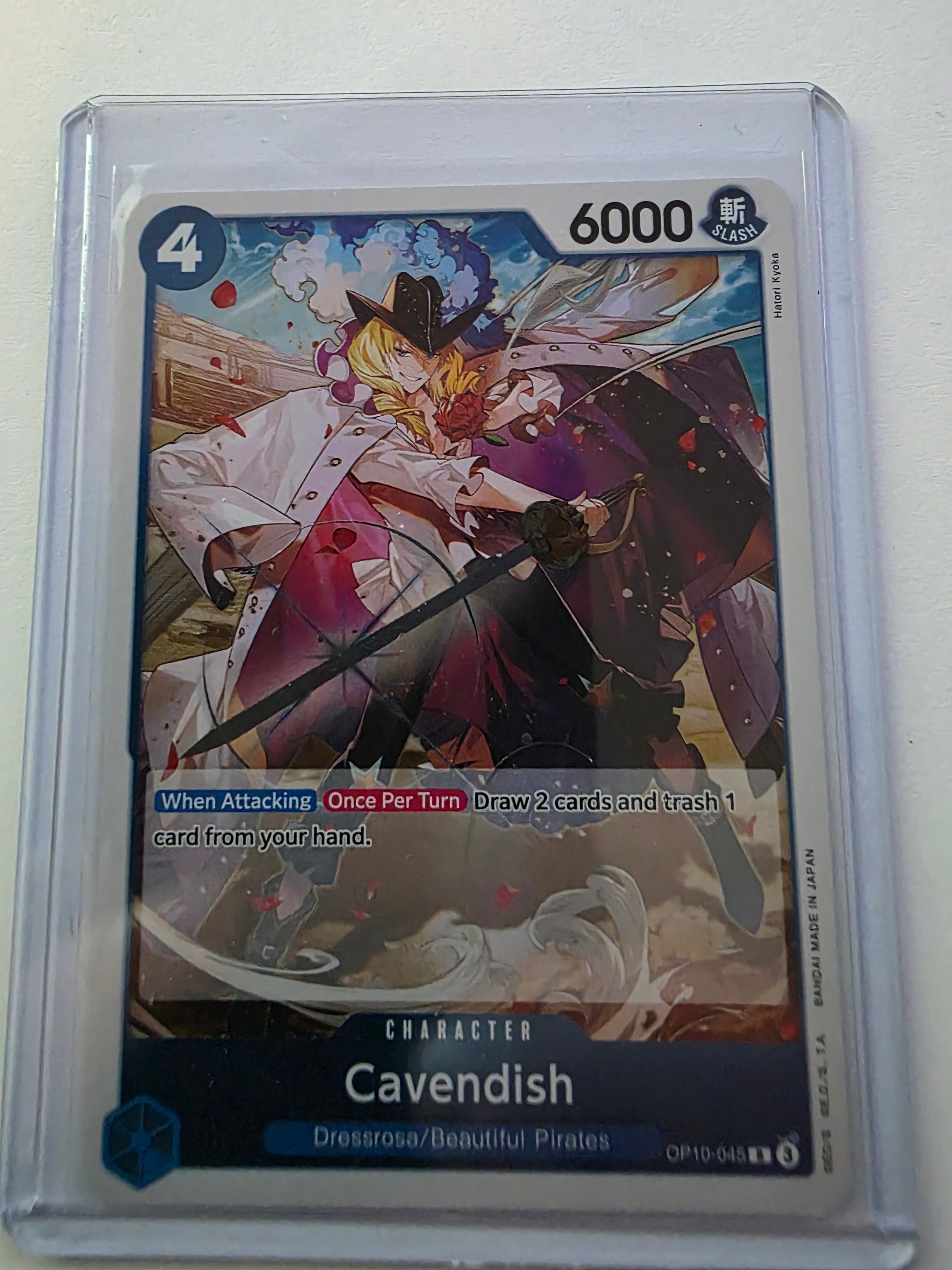 Cavendish OP10-045 Rare – Royal Blood – One Piece Card Game