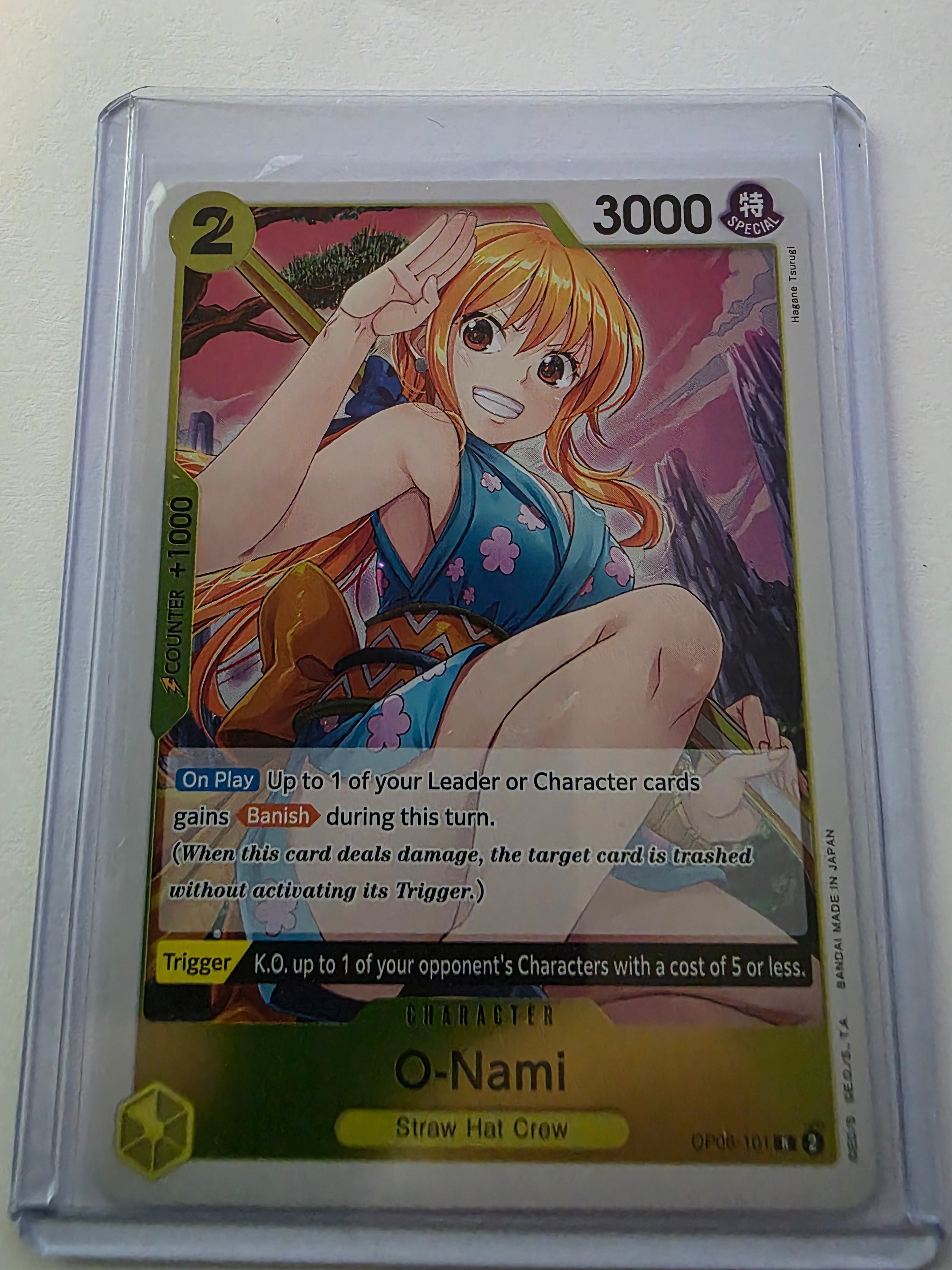 O-Nami OP06-101 – Wings of the Captain – One Piece Card Game