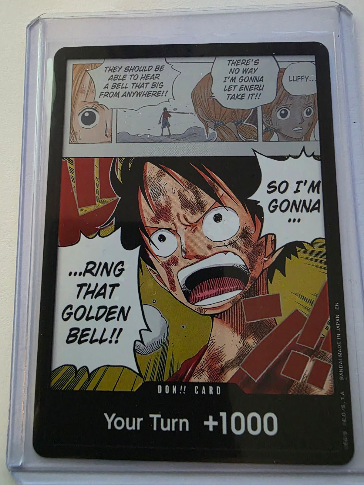 DON!! Card Monkey.D.Luffy – Adventure on Kami's Island – One Piece Card Game