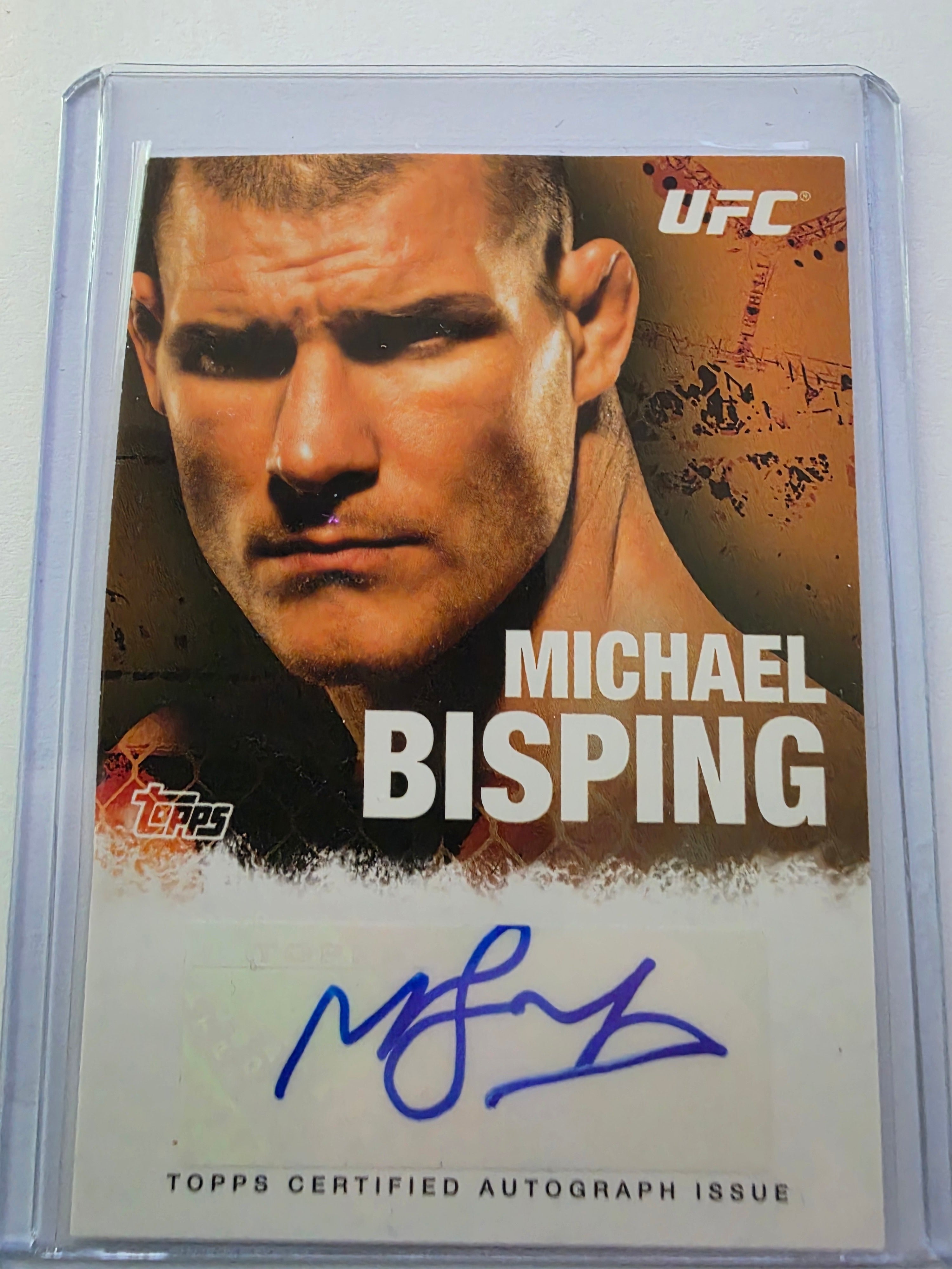 Michael Bisping - Certified Autograph #FA-MB