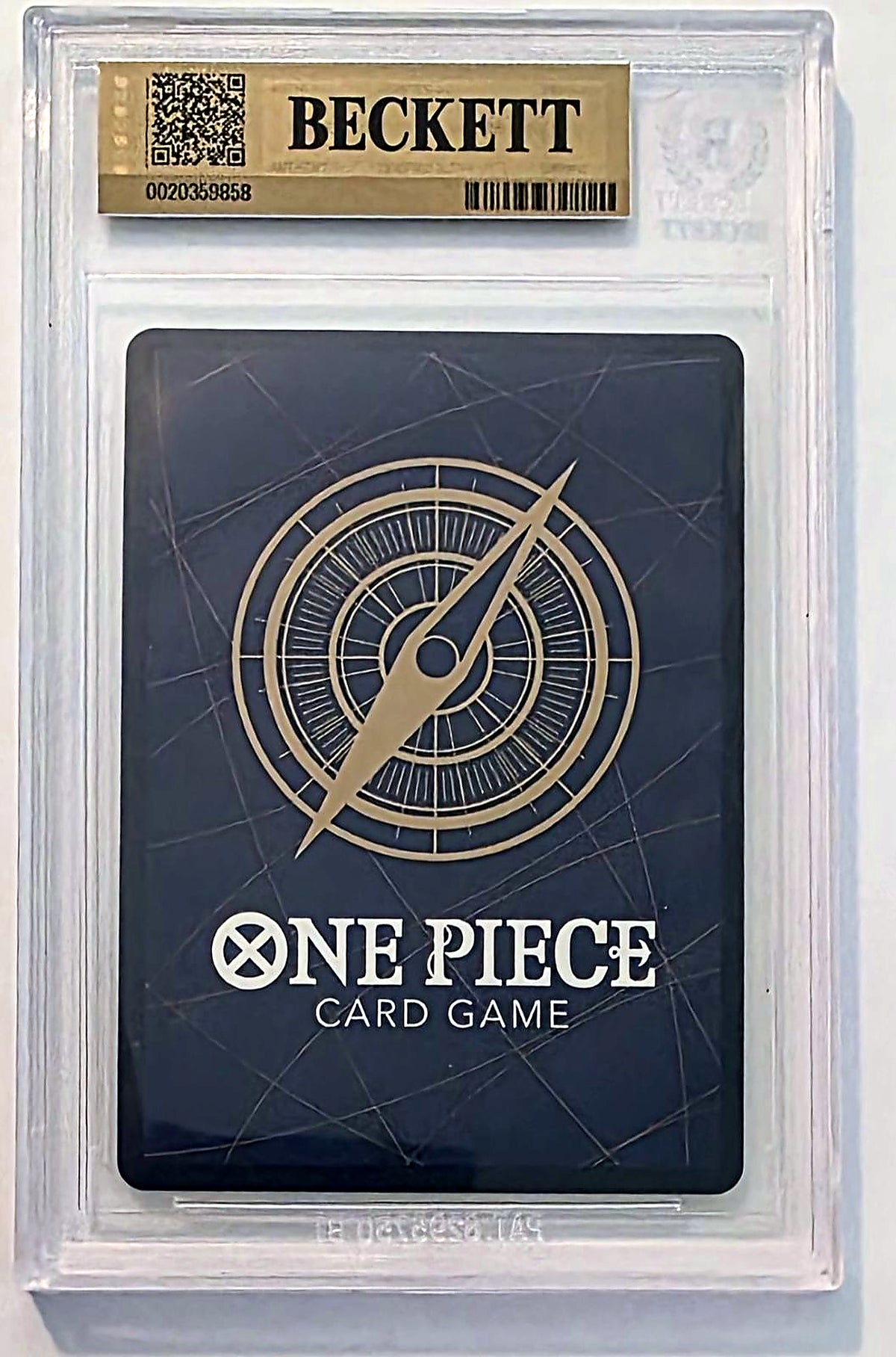 Monkey D. Luffy EB04-061 Alternate Art Secret Rare - Adventure on Kami's Island - One Piece Card Game - BGS 9.5 Gem Mint