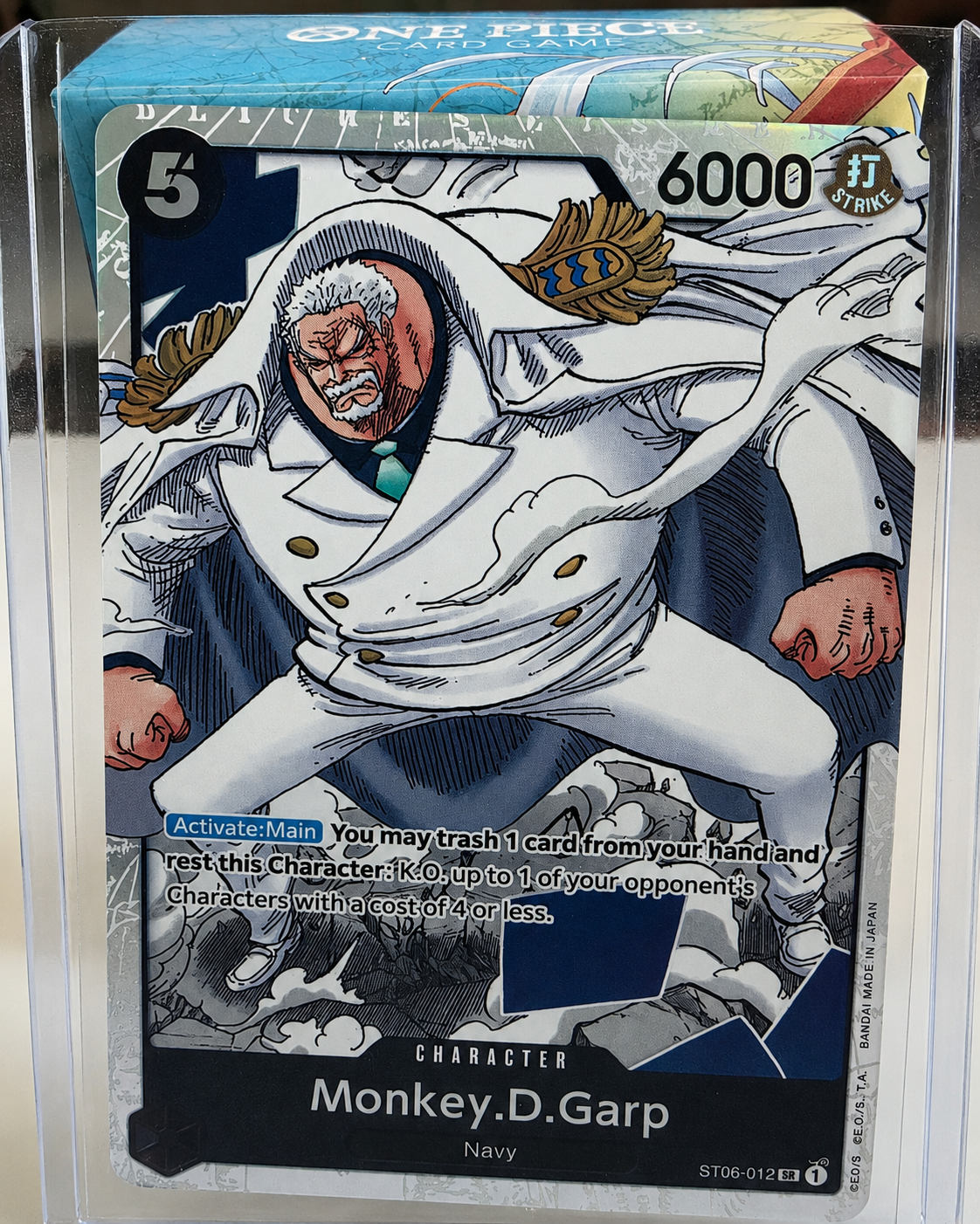 Monkey.D.Garp ST06-012 SR - Starter Deck 6: Absolute Justice - One Piece Card Game