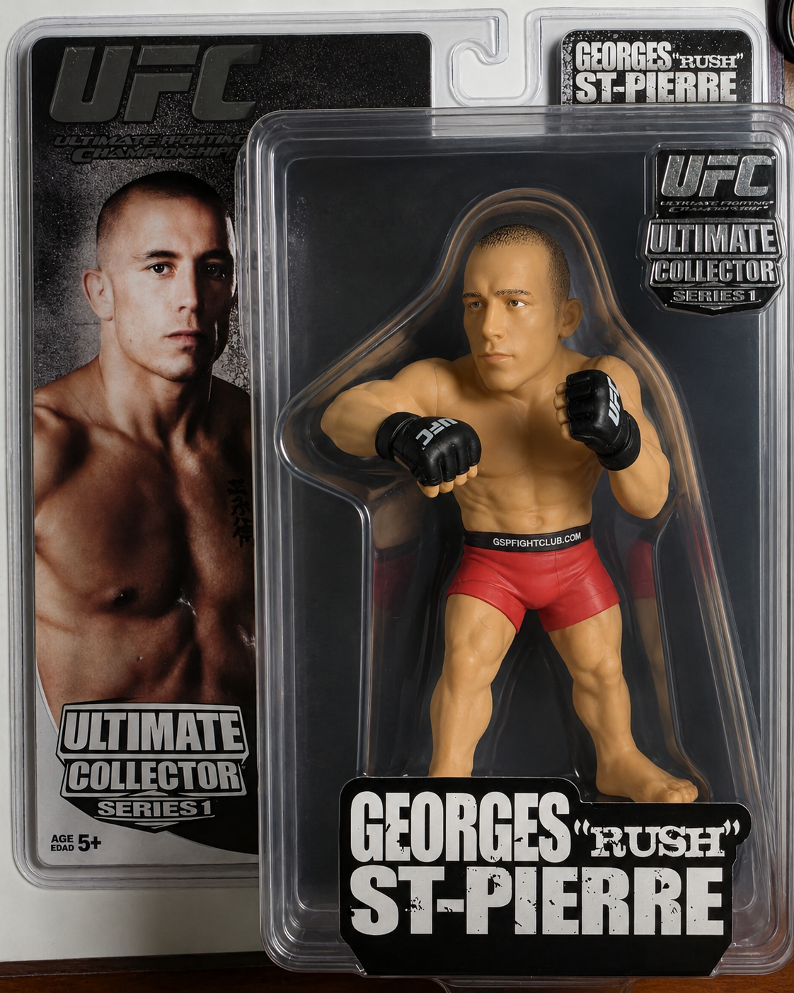 Georges St-Pierre - UFC Ultimate Collector Series 1 Action Figure (Red Shorts)