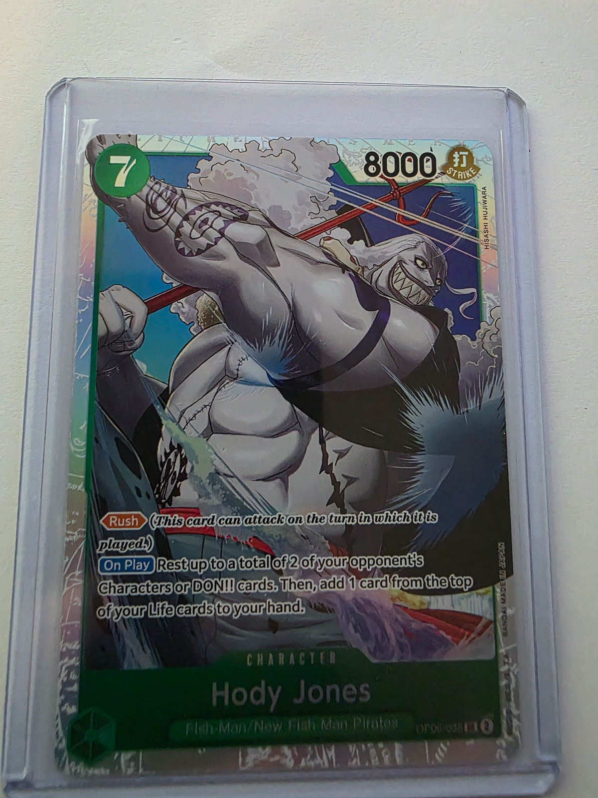 Hody Jones OP06-035 Super Rare