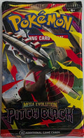Pokémon TCG: Mega Evolution Pitch Black Booster Packs (Lot of 3)