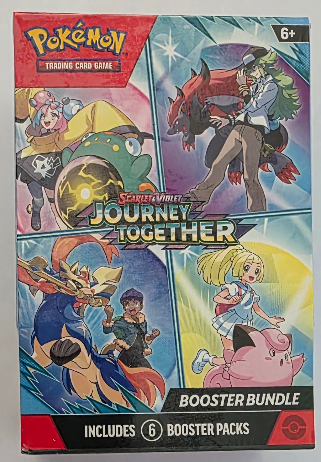 Pokémon TCG: Scarlet & Violet Journey Together Booster Bundle (6 Packs)