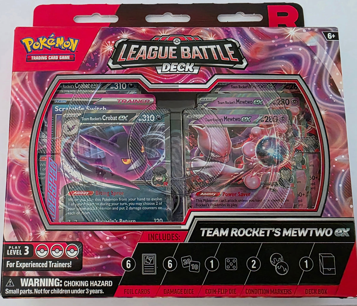 Pokémon TCG: Team Rocket's Mewtwo ex League Battle Deck