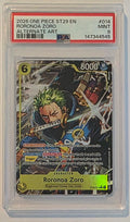 Roronoa Zoro ST29-014 Alternate Art - Starter Deck 29 Egghead - One Piece Card Game - PSA 9 Mint