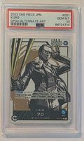 Kuro OP03-021 Alternate Art Leader - Pillars of Strength Japanese - One Piece Card Game - PSA 10 Gem Mint