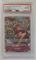 Kujyaku OP11-004 Alternate Art - A Fist of Divine Speed - One Piece Card Game - PSA 10 Gem Mint