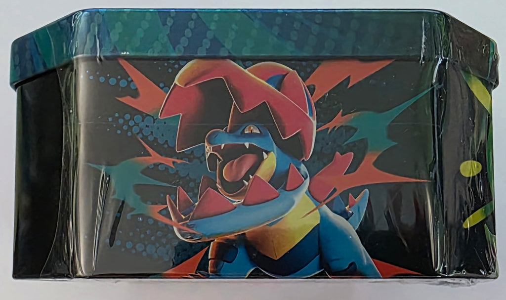 Pokémon TCG: Mega Evolution Ascended Heroes Tin Mega Feraligatr ex (4 Packs + Promo)