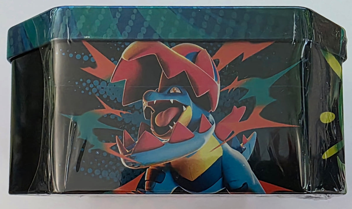 Pokémon TCG: Mega Evolution Ascended Heroes Tin Mega Feraligatr ex (4 Packs + Promo)