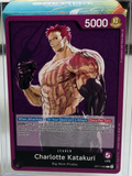 Charlotte.Katakuri OP11-062 Leader - A Fist of Divine Speed - One Piece Card Game