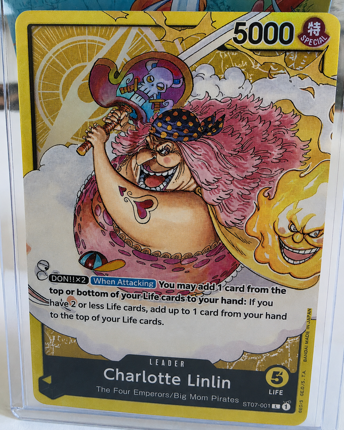 Charlotte.Linlin ST07-001 Leader - Starter Deck 7: Big Mom Pirates - One Piece Card Game