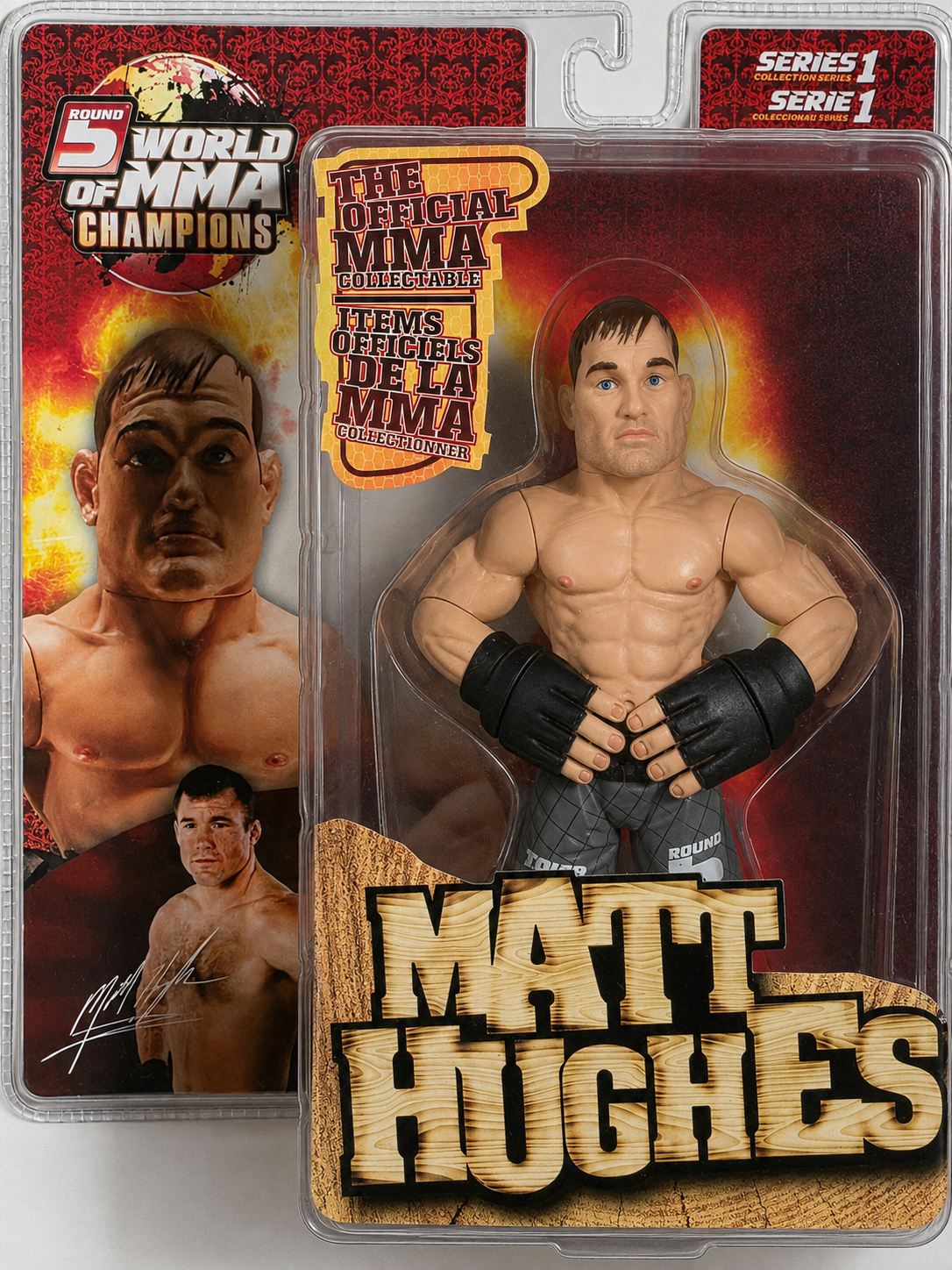 Matt Hughes - Round 5 World of MMA Champions Series 1 Action Figure