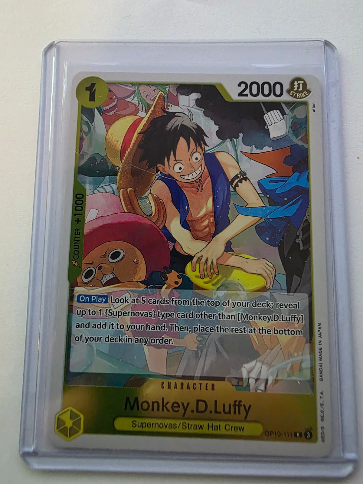 Monkey.D.Luffy OP10-111 R – Royal Blood – One Piece Card Game