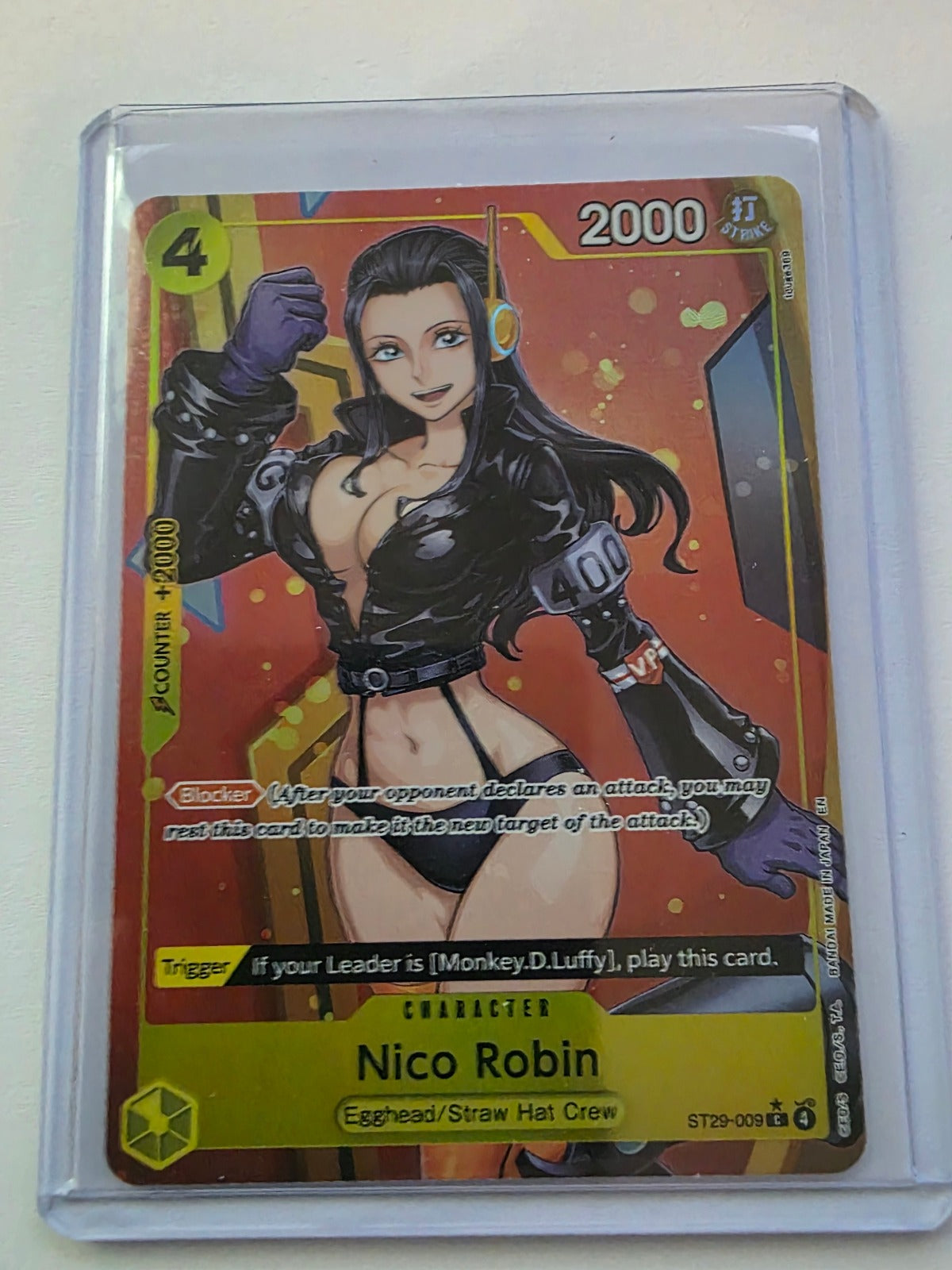 Nico Robin ST29-009 Full Art Parallel C – Starter Deck 29: Egghead – One Piece Card Game