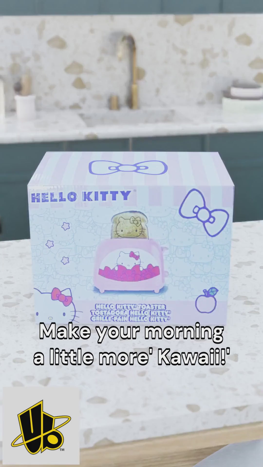 Hello Kitty Elite Toaster - Pink 2-Slice Character Toaster with Hello Kitty Face Branding