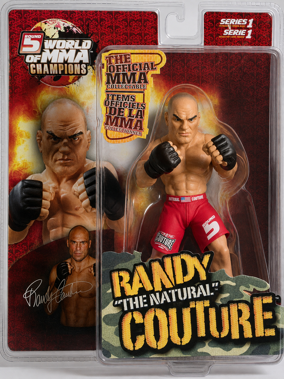 Randy Couture - Round 5 World of MMA Champions Series 1 Action Figure