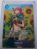 Rebecca OP10-058 Alternate Art Parallel SR – Royal Blood – One Piece Card Game