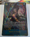Rocks.D.Xebec OP17-118 Alternate Art Secret Rare One Piece Card Game
