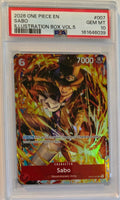2026 One Piece OP05-007 Sabo Illustration Box Vol.5 SR PSA 10 Gem Mint