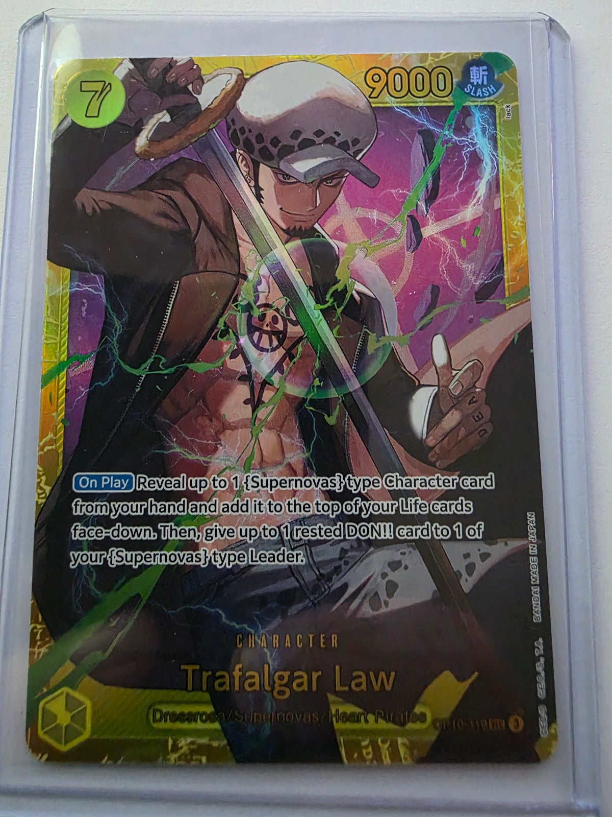 Trafalgar Law OP10-119 SEC – Royal Blood – One Piece Card Game
