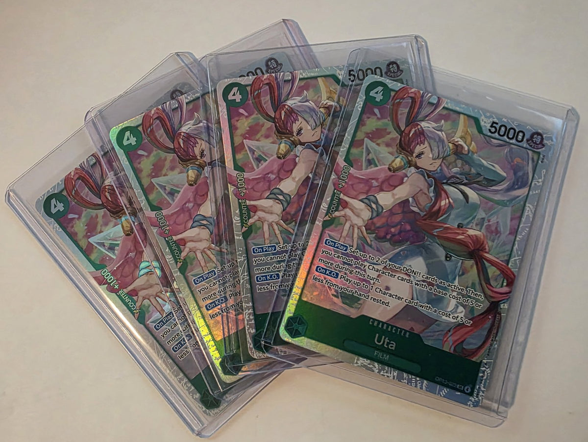 Uta OP13-023 – Carrying On His Will (OP-13) – 4-Card Playset