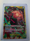 Roronoa Zoro OP06-118 Alternate Art Manga Secret Rare - Wings of the Captain - One Piece Card Game